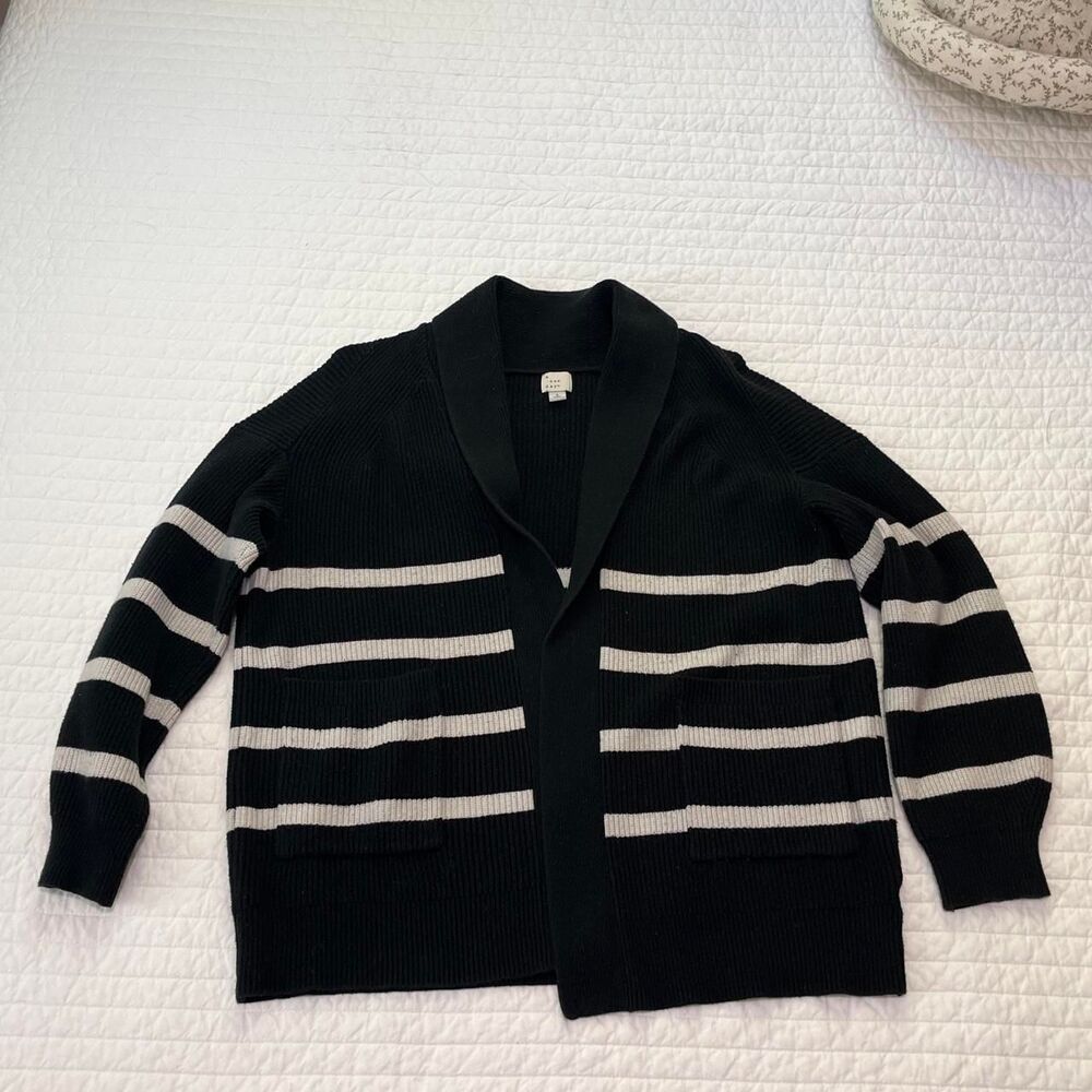 Cozy Striped Cardigan